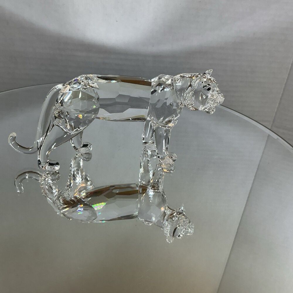 Swarovski TIGER Crystal Figurine Mint + Original Box + Cert220470 7610-003 - Picture 2 of 11